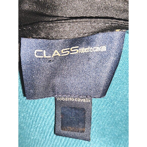 Class Roberto Cavalli USA 8 UK 12 Black And White Patterned Cocktail Dre… - Picture 5 of 8